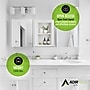 AdirHome 2-Shelf Recessed Wall Mount Shelf, 18" x 14" x 4.8", White (515-01-WHI)~#|#~96278B6A-6B59-4E43-81EBCFDBA45931B0_sc7