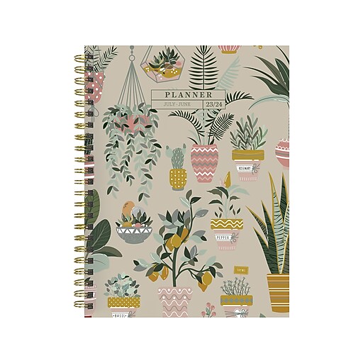 20232024 TF Publishing Plant Lady 6.5" x 8" Academic Weekly & Monthly