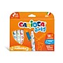 CARIOCA Baby Washable Kids Markers, Rounded Nib, Assorted Colors, 12/Set (CRA42814)~#|#~962EC79A-F308-44F5-B31FA53053C4F5BD_sc7