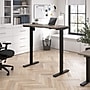 Bush Business Furniture Move 40 Series 48"W Electric Adjustable Standing Desk, Modern Hickory/Black (M4S4824MHBK)~#|#~9633AF4E-322B-4343-B3328F330514EA86_sc7