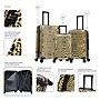 InUSA Prints 3-Piece Hardside Spinner Luggage Set, TSA Checkpoint Friendly, Cheetah Animal Print (IUAPCSML-CHE)~#|#~963652D7-F297-4F51-9825A330FDABD372_sc7