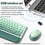 SaharaCase Split Ergonomic Wireless Keyboard and Mouse Combo, Green (KB26)~#|#~9639B295-E52D-448F-B82C51C77611FE43_sc7