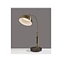 Adesso Bolton LED Desk Lamp, 19", Antique Brass/Brown Marble (4306-21)~#|#~963D4307-3AEB-4134-BED68B29BDFE6CB0_sc7