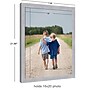 Amanti Art Brushed Nickel Narrow 16" x 20" Polystyrene Picture Frame, Gray (A42677345496)~#|#~963DEB26-DC11-4A0A-BBFD5775F69F5614_sc7