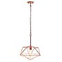 Lalia Home 1 Light 16" Metal Wire Paragon Hanging Ceiling LED Pendant Fixture, Rose Gold (LHP-3003-RG)~#|#~963ED108-EB86-40E8-95170666650B05DA_sc7