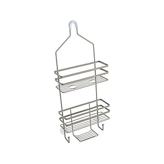 Honey-Can-Do Hanging Shower Caddy, Satin Nickel (BTH-08986)