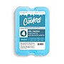 Fit & Fresh Cool Coolers XL Slim Ice Pack, Clear Blue, 4/Pack (239ICE)~#|#~9645EC7C-6219-4349-91656E9A5E637FEF_sc7