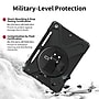 CODi Rugged Polycarbonate/Silicone Case for 10.2" iPad Gen 7/8/9, Black (C30705065)~#|#~964957EF-1F51-43C8-9CC8169CCE7E98FD_sc7