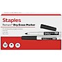 Staples Remarx Dry Erase Marker, Ultra Fine Tip, Black, 36/Pack (ST62956)~#|#~964A36C8-168C-4E20-B62164235EB5532F_sc7
