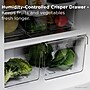 TCL Adjustable Shelves Refrigerator with Freezer, 11.6 Cu. Ft., White (TRT12T4AW)~#|#~964C07D2-BA53-4FA0-85D5C200E1F0C18D_sc7
