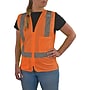 Ergodyne GloWear 8210ZW-S High Visibility Women’s Vest, ANSI Class R2, Orange, X-Large (22435)~#|#~964D4B5B-64C0-424E-8FC641F1F21FD96A_sc7