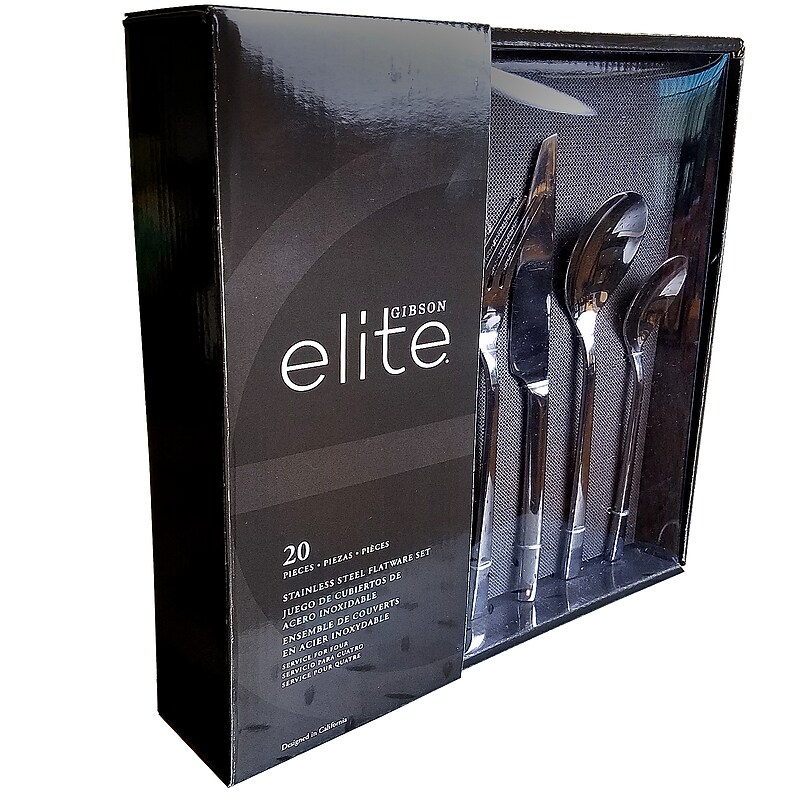 Gibson Sparland 937100558M  Stainless Steel Flatware Set image 1