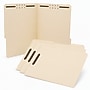 Staples Reinforced Fastener Folder, Legal Size, Manila Pressboard, Durable Construction, 50/Box~#|#~96501E28-149E-42B8-95FE81FEB0629D62_sc7