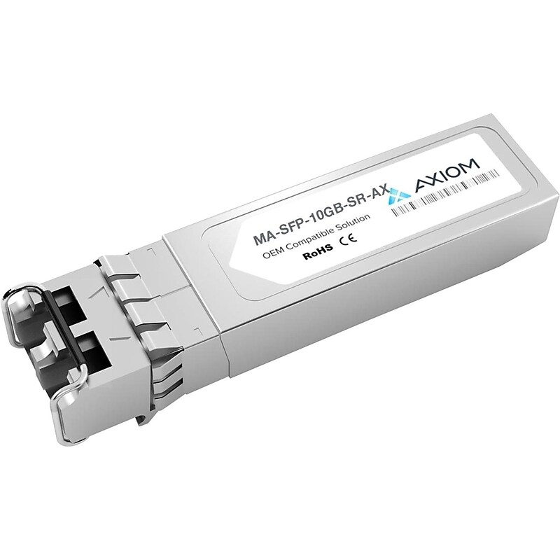 Axiom 10GBASE-SR SFP+ Transceiver for Meraki (MASFP10GBSR-AX) image 1