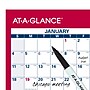2026 AT-A-GLANCE 36" x 24" Yearly Dry Erase Wall Calendar, Reversible, White/Red (PM26-28-26)~#|#~96564693-2BEF-4C0F-8D8D3210B22A119F_sc7