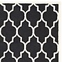 Safavieh Penelope Cambridge 8' x 10' Rectangle Indoor Area Rug, Tufted, Wool, Black/Ivory (CAM134E-8)~#|#~96585FB6-FB4C-49C2-89BA83D973598D05_sc7