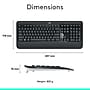 Logitech MK540 Advanced Wireless Keyboard and Mouse Combo, Black (920-008671)~#|#~sp162863893_sc7