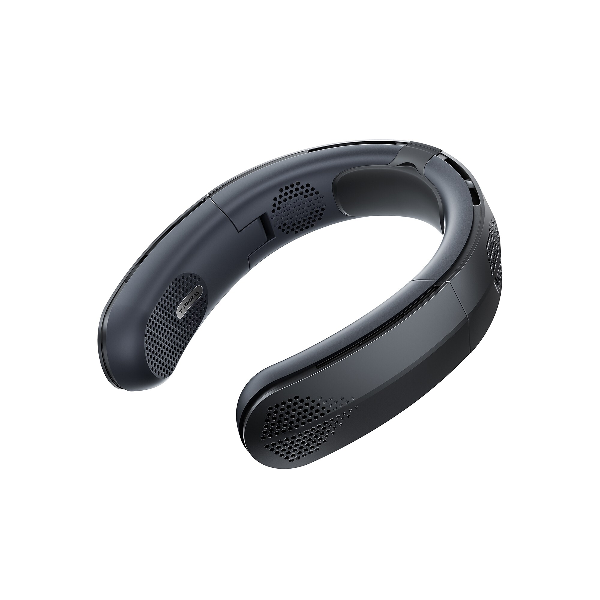TORRAS COOLiTE Portable Foldable Neck Fan with 4,000-mAh Battery, 4-Speed, Space Black (X00FG2D001) Sansujyuku sansujyuku.com