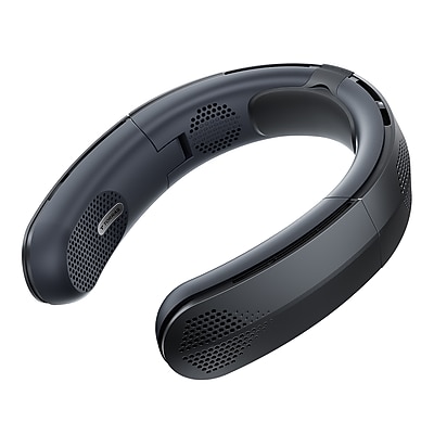 TORRAS COOLiTE Portable Foldable Neck Fan with 4,000-mAh Battery, 4-Speed, Space Black (X00FG2D001) Simolary simolary.com