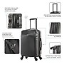 DUKAP Inception 22.04" Hardside Suitcase, 4-Wheeled Spinner, TSA Checkpoint Friendly, Black (DKINC00S-BLK)~#|#~965F6A7F-540B-4E8A-852FC9795C3DB5AC_sc7