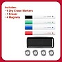 TRU RED™ Magnetic Painted Steel Mobile Dry Erase Board, Aluminum Frame, 30"H x 40"W (TR62827)~#|#~96612B61-DCEC-4647-9FECFE015F9E6A3E_sc7