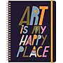Denik 9" x 7" Spiral Bound Mixed Media Sketch Book, 144 Sheets/Book, 3/Pack (WOM000B)~#|#~96637950-C28A-4DD6-951EB4C1BD5752D7_sc7