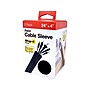 Wrap-It Storage 24" Cable Sleeve, Black, 2/Pack (402-SZ-24BL)~#|#~966B01B8-4A6F-4F3B-B53DDA7DAFD6606F_sc7