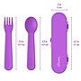 bentgo Assorted Kids Utensil Set (BGKDUTPL-P)~#|#~966B2508-3DD1-4838-BA4EAEA58D601219_sc7