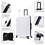 DUKAP Adly 33.27" Hardside Suitcase, 4-Wheeled Spinner, TSA Checkpoint Friendly, White (DKADL00XL-WHI)~#|#~96708C89-A38D-4D75-95E8A6F05932633E_sc7