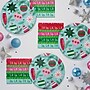 Say Hooray! Holiday Frills Paper Plates and Napkins Kit, Multicolored, 48/Pack (DTC9392E2G)~#|#~9670AFB5-EB36-4A59-AF135EAD83525A73_sc7