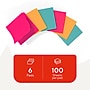 Staples Pop‑Up Sticky Notes, 3" x 3", Assorted Colors, 600 Sheets – Dispenser‑Ready Notes for Reminders & Office Use~#|#~96710527-413D-4817-B8FBF7293DA15F7E_sc7