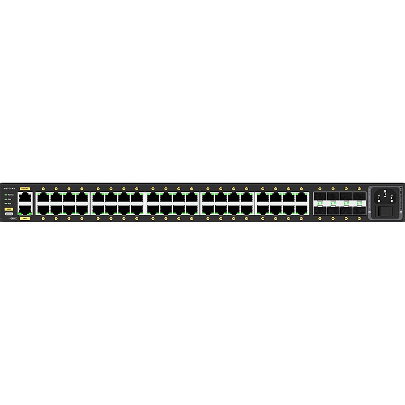 Netgear AV Line 40-Port Gigabit Ethernet Managed Switch, Black (GSM4248PX-100NAS) image 1