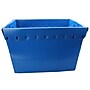 Flipside 44 Qt. Storage Tote, Blue, 4/Pack (40162)~#|#~967869DB-8653-489C-990DF27E97CED18D_sc7