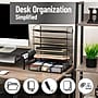 Mind Reader Metal Desk Organizer, Black (VFILEDR-BLK)~#|#~9678DF42-1144-46C7-832FAB8C7BAB33DD_sc7