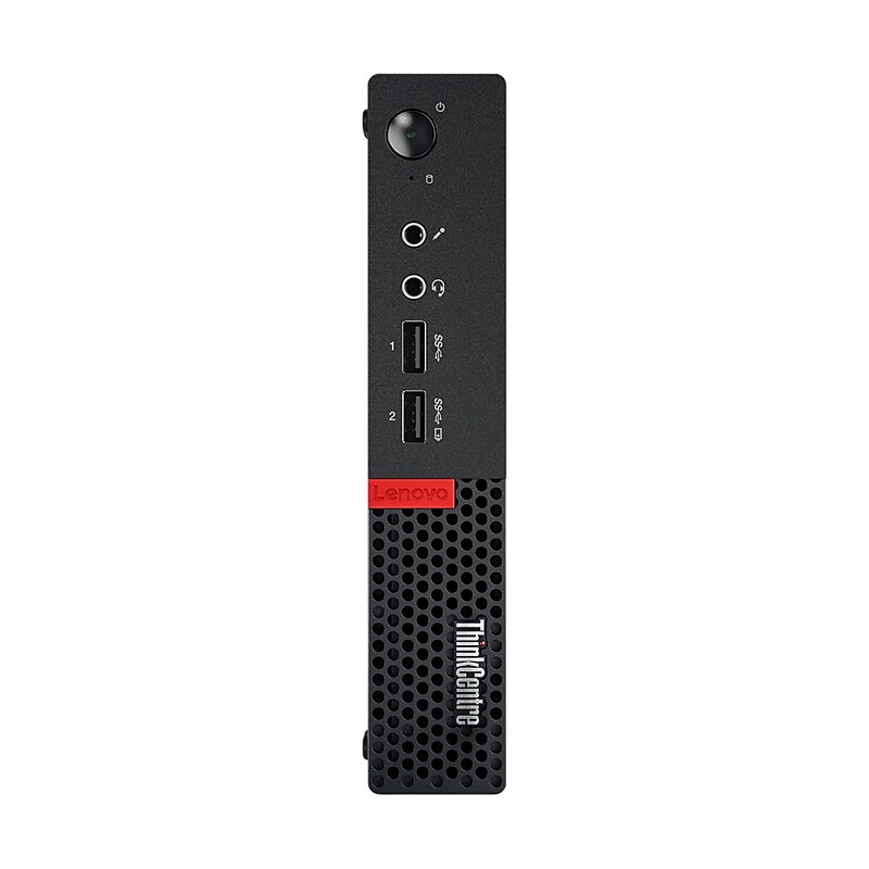 Lenovo ThinkCentre M910q Tiny Refurbished Desktop Computer, Intel Core i7-7700T 2.9GHz, 16GB RAM, 512GB SSD, Windows 10 Pro image 1