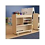 Flash Furniture Bright Beginnings Mobile 9-Section Storage Cart, 31.75"H x 33"W x 15.75"D, Natural Birch Plywood~#|#~967BCC88-588B-4C8E-8D09B6ABB6EDFFB3_sc7