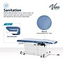 Viva Comfort XRO Electric Height and Back Adjustable Exam Table with Stirrups, 600 lb Capacity, Blue (ADI903-24-BLU-MK)~#|#~968264A1-D815-4926-9C0E174C0A1A15AF_sc7