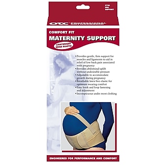 OTC Maternity Belt, Adjustable Comfort Fit Support, Medium, Beige (2786-M)