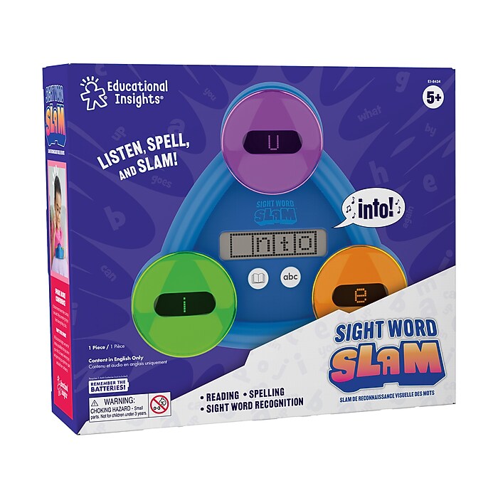Educational Insights Sight Word Slam Electronic Game (8434) Staples