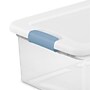 Sterilite 15 Quart Latching Storage Bin with Lid, Plastic, White (14948012)~#|#~968F4F1C-EE85-45F2-855AD85C2783B537_sc7