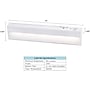 Black & Decker Battery-Operated Two-Bar LED Light Kit, Matte White (LEDUC9-2BAT)~#|#~9694AA6B-E3E4-4C99-B1EF5AAAF9FCAD9F_sc7