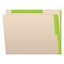 Medical Arts Press Standard Reinforced File Folder, Straight Cut, Letter Size, Manila/Light Green, 50/Box (50693LG)~#|#~9699D396-0CDE-4A50-8AEE4F6C286AB03B_sc7
