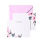 Gartner Studios Painterly Pastel Pink Notecards with Envelopes, Multicolor, 12/Pack (36080)~#|#~969AFA75-AF4B-4BE8-96BC22372DA32151_sc7