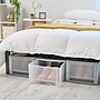 Iris Stackable Storage Drawer, Gray, 3/Pack (500163)~#|#~969D4080-AFC9-419A-A5799508C0E36B09_sc7
