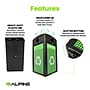 Alpine Industries GS Series Steel Recycling Bin, 40 Gallon, Green (ALP471-40-GS-C)~#|#~96A40B02-B124-44F3-B2B0436E226F928E_sc7