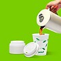 Perk™ Eco Compostable Plastic Hot Cup Lid, 10/12/16 Oz., White, 500/Carton (PK56218CT)~#|#~96A52103-1542-49E7-86787E19BB9D826E_sc7