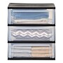 Iris Stackable Wide Chest, 3 Drawer, Black, 2/Pack (380026)~#|#~96A6F636-3C2B-458A-95D64DEF88C95EEF_sc7