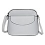 Nicci Cross-Body Bag with Front Flap, Light Grey (NH05-LGRY)~#|#~96A8F27D-5A35-46FD-A34FB9A644023763_sc7