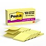 Post-it Super Sticky Pop-Up Notes, 3" x 3" Canary Yellow, 90 Sheets/Pad, 10 Pads/Pack (R330-10SSCY)~#|#~96AA6895-D33F-445C-8E3F3927B6A216D4_sc7