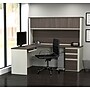 Bestar Prestige Plus 72"W L-Shaped Desk with Hutch and Drawers, Antigua (99872-52)~#|#~96ABA2EC-29A3-478A-A46EDA36478CAE37_sc7